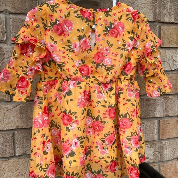 Little Lass Multicolor Dress - Picture 3 of 5